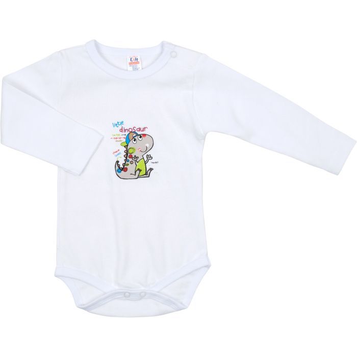 Боди детское Breeze з довгим рукавом (1027-86-white)