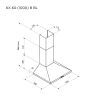 Вытяжка кухонная Pyramida KX 60 (1000) B BL изображение 7