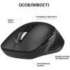 Мишка OfficePro M230B Silent Click Wireless/Bluetooth Black (M230B) зображення 6