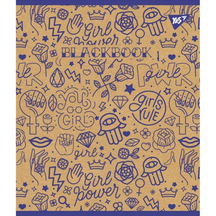 Зошит Yes А5 Tattoo Крафт 18 аркушів клітинка (765086) зображення 5