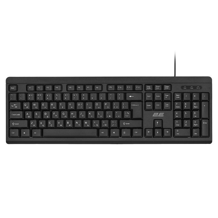 Комплект 2E MK401 USB UA Black (2E-MK401UB_UA) изображение 2