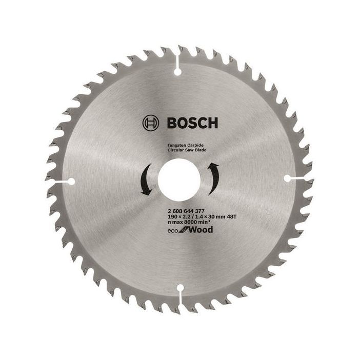 Диск пильный Bosch Eco for Wood 190x2.2x30-48T (2.608.644.377)