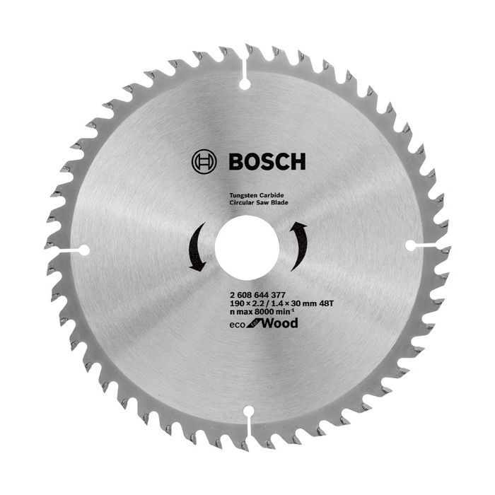 Диск пильный Bosch Eco for Wood 190x2.2x30-48T (2.608.644.377)