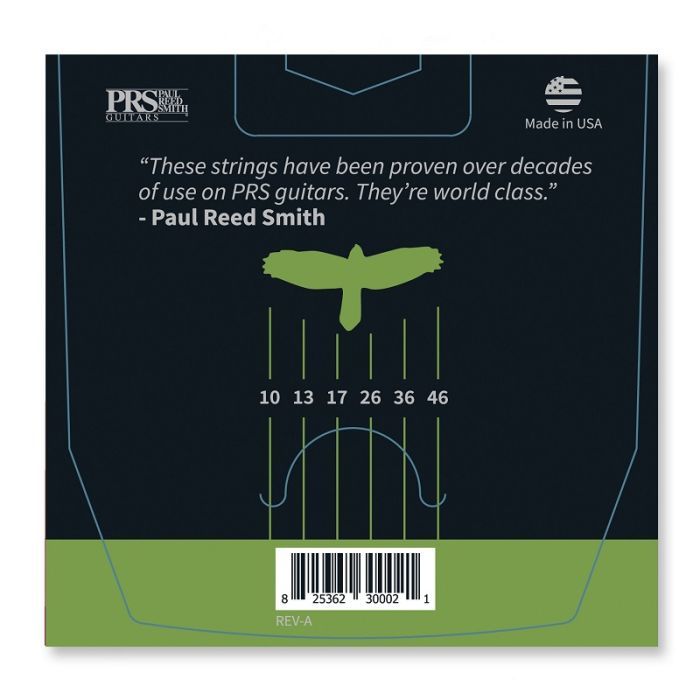 Струни для гітари PRS Classic Regular Light Guitar Strings 10-46 (100148003001001) зображення 2