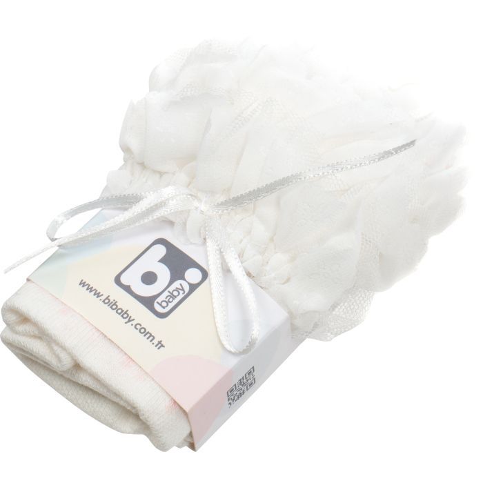Колготки дитячі Bibaby з рюшем (68154-74G-pink)