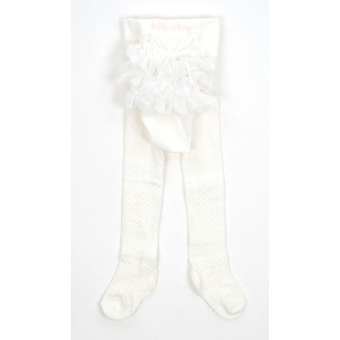 Колготки дитячі Bibaby з рюшем (68154-74G-pink) зображення 2