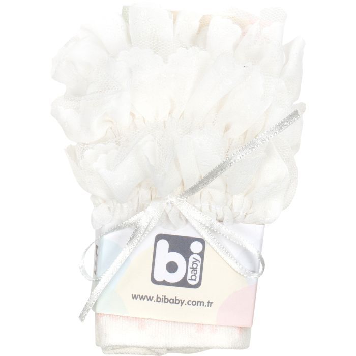 Колготки дитячі Bibaby з рюшем (68154-74G-pink) зображення 3