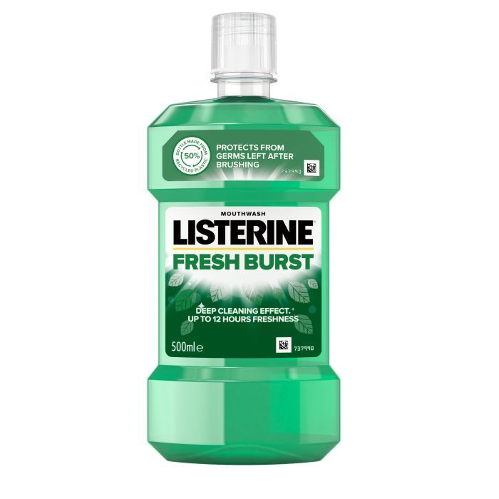 Ополаскиватель для полости рта Listerine Всплеск свежести 250 мл (5010123703431)