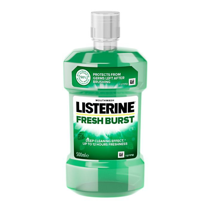 Ополаскиватель для полости рта Listerine Всплеск свежести 250 мл (5010123703431) изображение 3