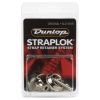 Стреплок для ремня Jim Dunlop Straplok Strap Retainers Original - Nickel (SLS1101N) изображение 3