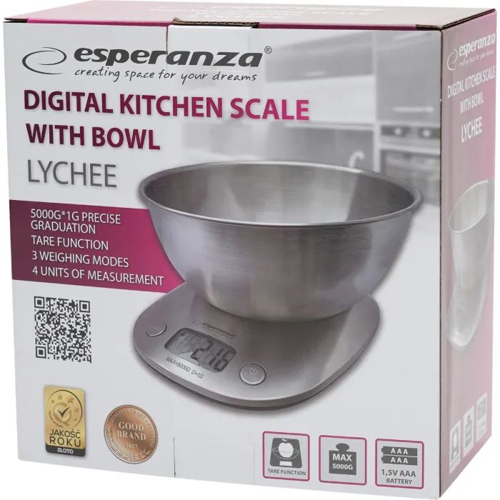Весы кухонные Esperanza EKS008 изображение 9