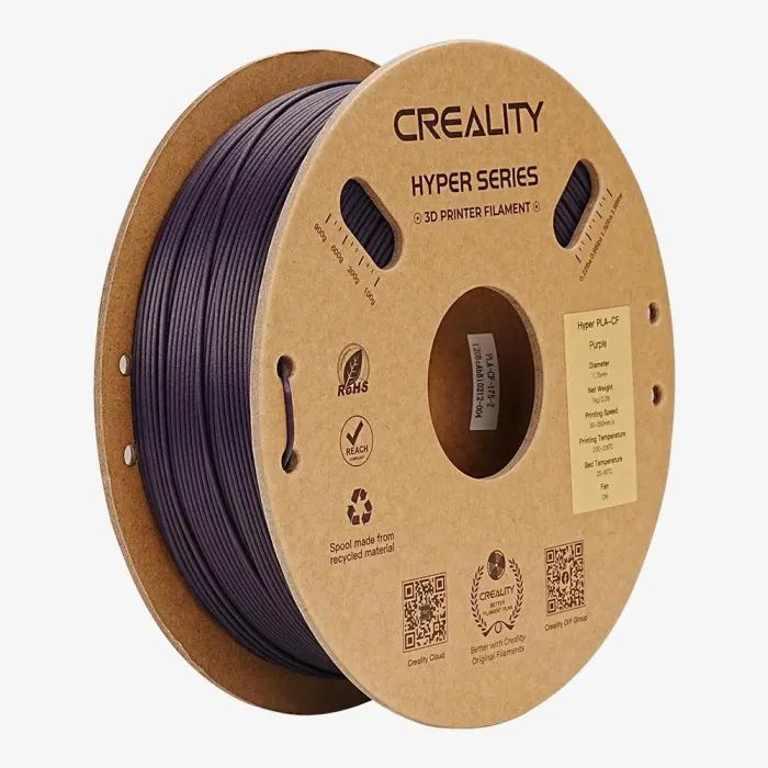 Пластик для 3D-принтера Creality PLA-CF 1кг, 1.75мм, purple (3301060018)