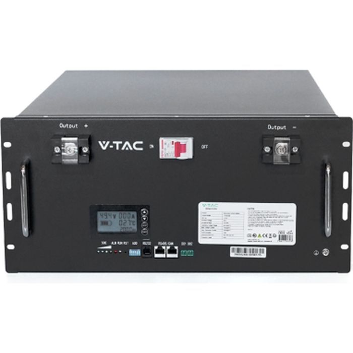 Батарея LiFePo4 V-TAC 51.2V - 100Ah LiFePO4 (V-TAC-LiFePO4-48-200) зображення 2