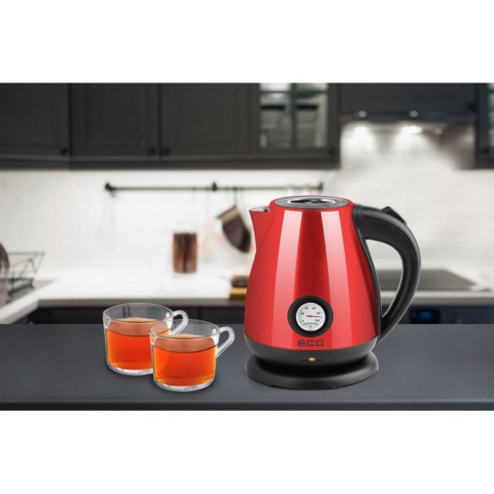 Электрочайник ECG RK 1705 Metallico Rosso изображение 8