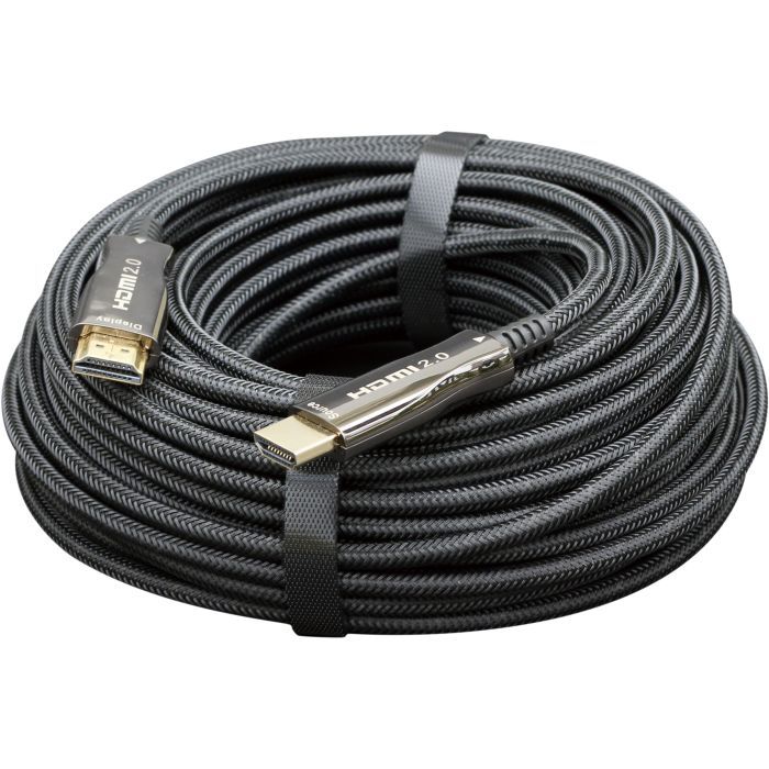 Кабель мультимедийный HDMI to HDMI 25.0m V.2.0, 4K 60Hz Optical Cablexpert (CCBP-HDMI-AOC-25M) изображение 2