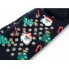 Шкарпетки дитячі Bross новорічні махрові (10436-6-8-blue) зображення 3