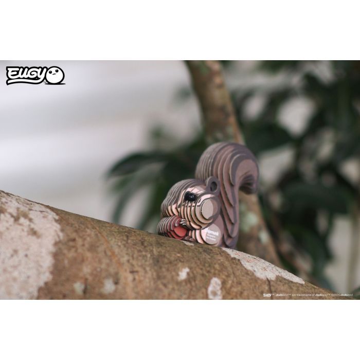 Пазл Eugy 3D Зоопарк Бурундук (XEG-041) изображение 10