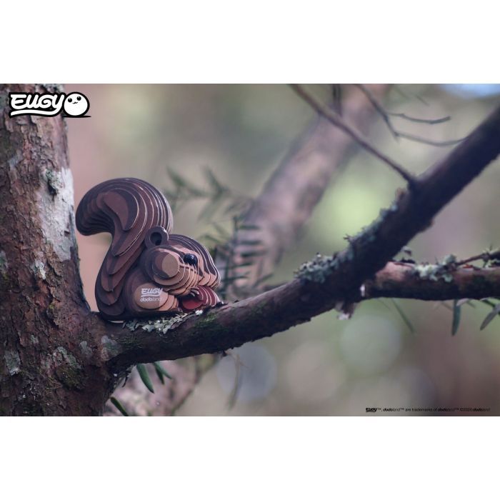 Пазл Eugy 3D Зоопарк Бурундук (XEG-041) изображение 6