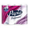 Туалетная бумага Papia Platinum 4 слоя 24 рулона (8690536026371)
