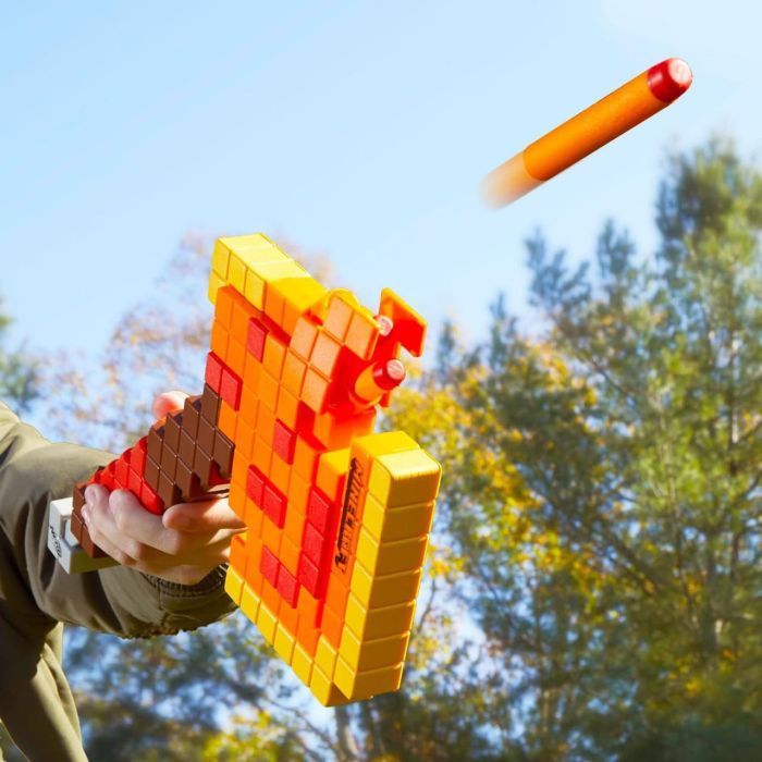 Іграшкова зброя Hasbro Бластер-сокира NERF Minecraft Firebrand (F8953) зображення 10