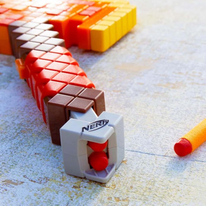 Іграшкова зброя Hasbro Бластер-сокира NERF Minecraft Firebrand (F8953) зображення 9
