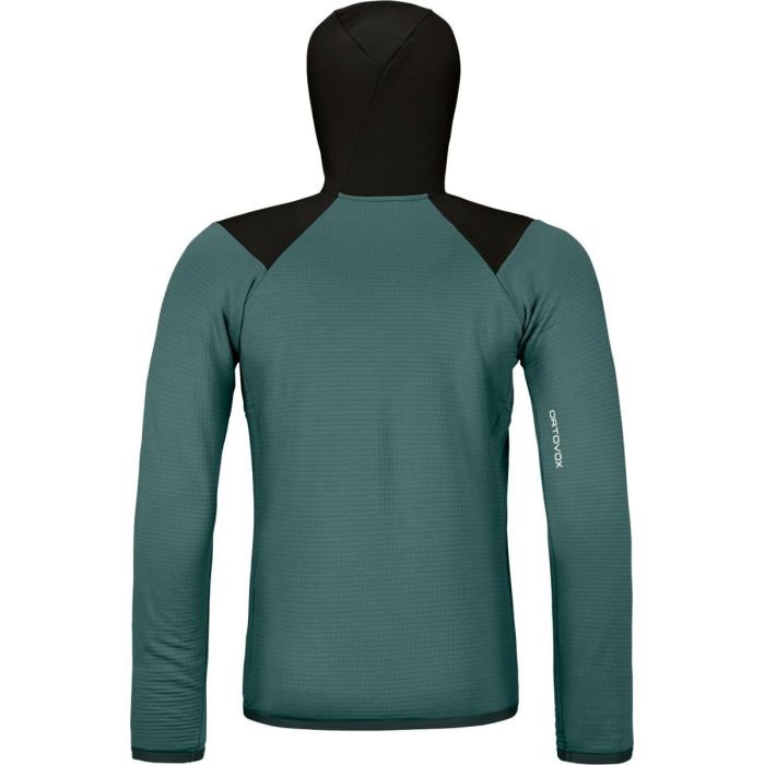 Кофта Ortovox Fleece Grid Hoody Mns dark arctic grey - M (025.001.1148) изображение 2