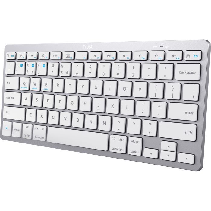 Клавиатура Trust Basics Bluetooth UA White (25486) изображение 2
