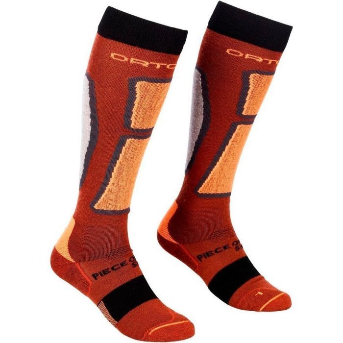 Шкарпетки Ortovox Ski Rock'n'Wool Long Socks Mns clay orange - 42-44 - помаранчевий (025.001.0109)
