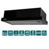 Витяжка кухонна Ventolux GARDA 60 BK (500) LED зображення 3