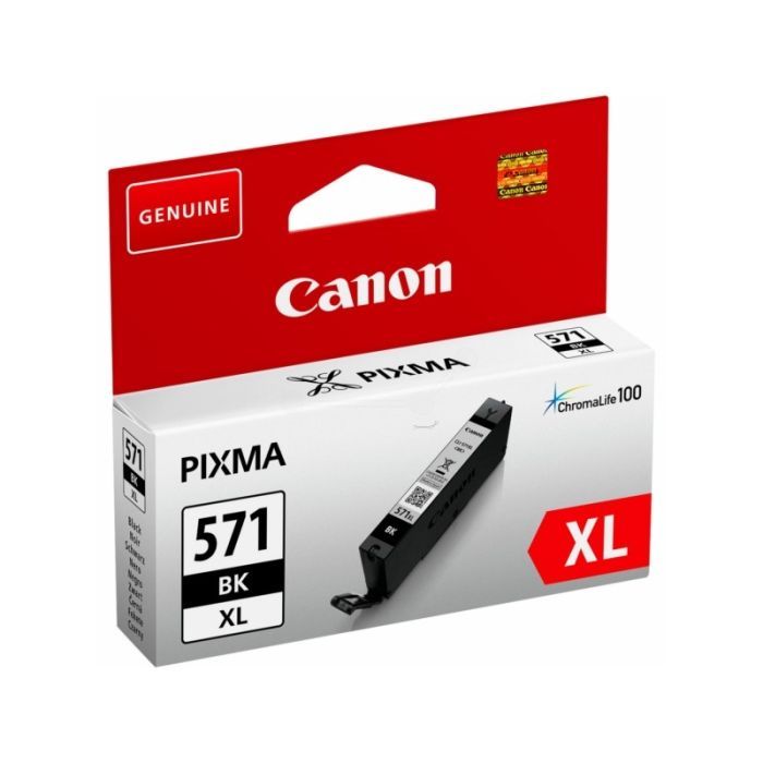 Картридж Canon CLI-571BK Black (0385C001)