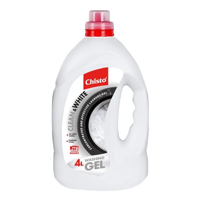 Гель для стирки Chisto Clean & White 4 л (4823098415039)