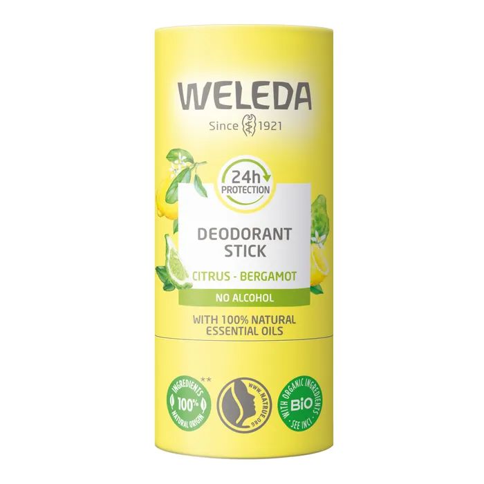 Дезодорант Weleda С лимоном и бергамотом 50 г (3596200069048)