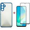 Чохол до мобільного телефона Dengos Samsung Galaxy A16 5G Matte + glass (Blue) (DG-KM-118)