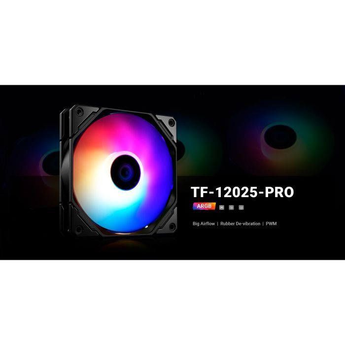Кулер до корпусу ID-Cooling TF-12025-PRO ARGB зображення 6