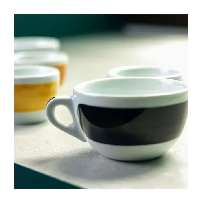 Чашка Ancap cappuccino large 260 мл, серія Verona Millecolori Black (35132) зображення 4
