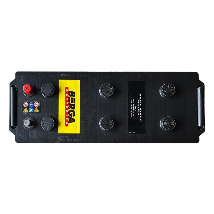 Аккумулятор автомобильный Berga Truck Basicblock 140Ah бокова(+/-) (760EN) (6400360767902) изображение 2