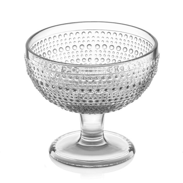 Креманка Ardesto Verbena, 12.8см, скло, сірий (AR5032) зображення 3
