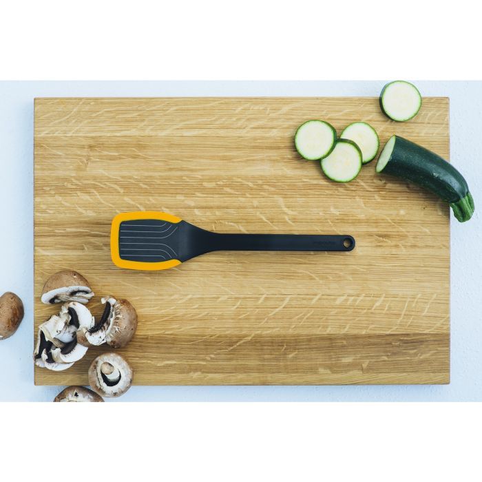 Лопатка кухонна Fiskars Functional Form, 37.3см, пластик, силікон, чорний (1027300) зображення 3