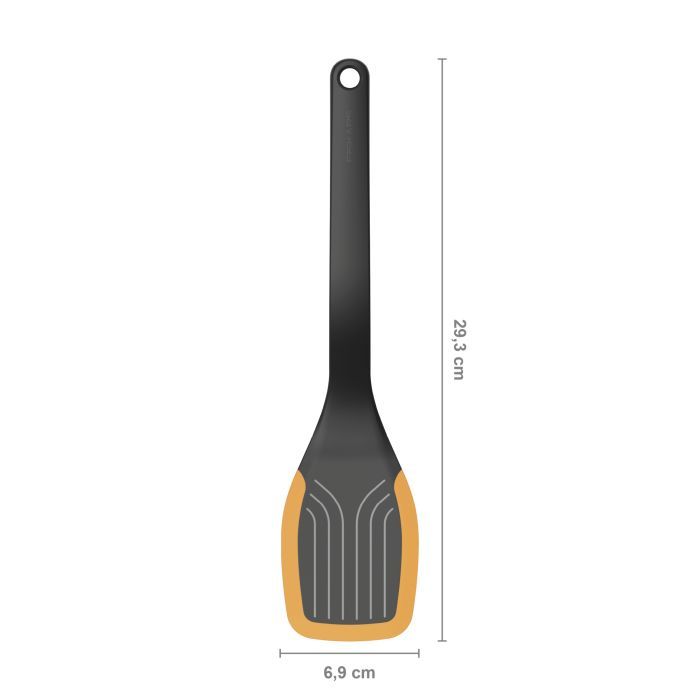 Лопатка кухонна Fiskars Functional Form, 37.3см, пластик, силікон, чорний (1027300) зображення 5