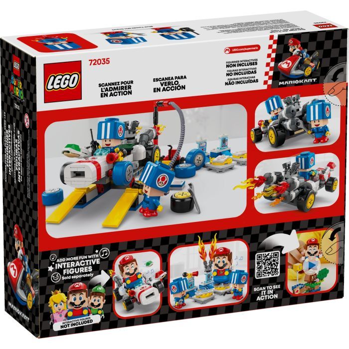 Конструктор LEGO Super Mario Mario Kart – Toad''s Garage (72035) зображення 8