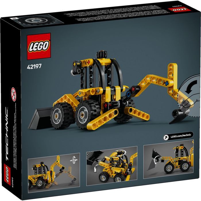 Конструктор LEGO Technic Екскаватор-навантажувач (42197) зображення 8