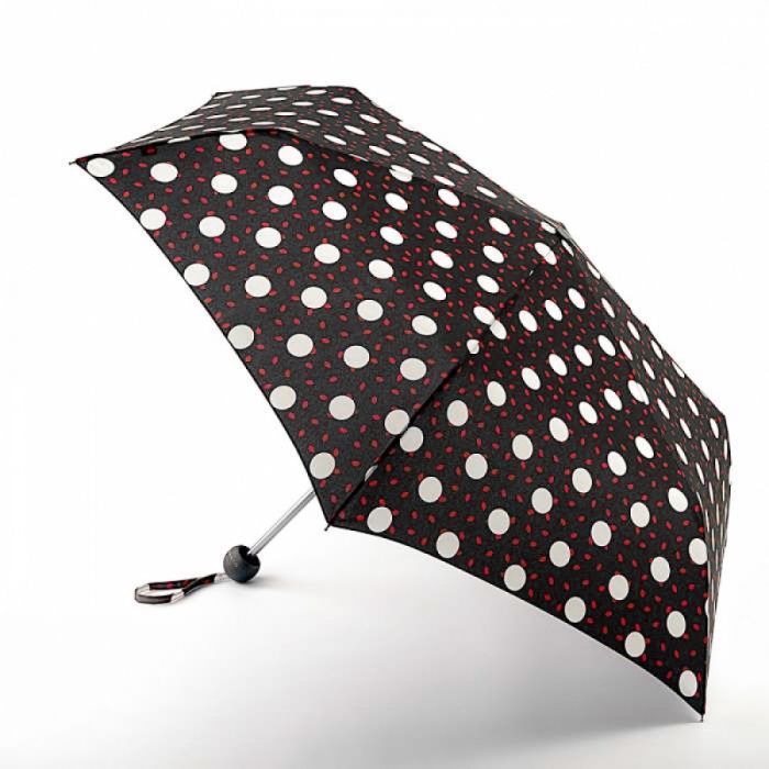 Парасоля Fulton Lulu Guinness Minilite-2 L869 Dotty Lips (L869-038529)