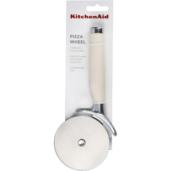 Ніж для піци KitchenAid Coreline, 22,7 см, кремовий (KAG113OHACE) зображення 3