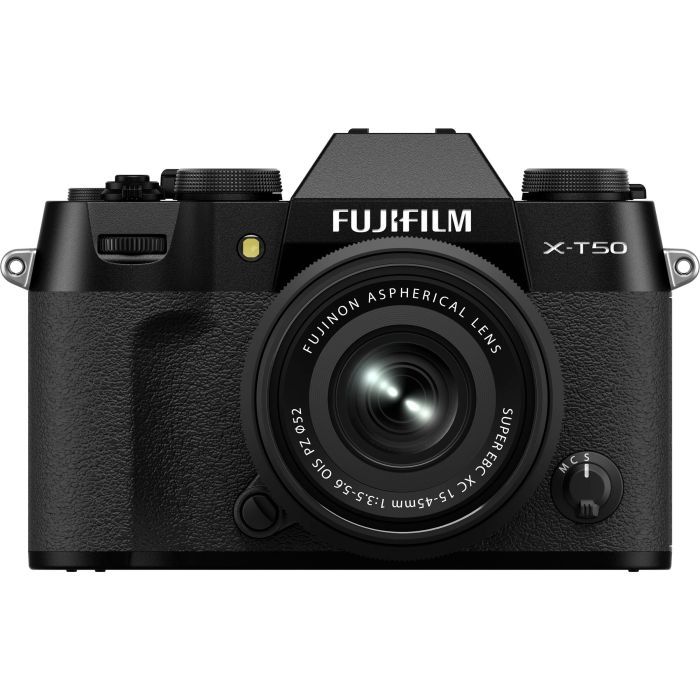 Цифровий фотоапарат Fujifilm X-T50 + XC 15-45mm F3.5-5.6 Kit Black (16828741) зображення 2