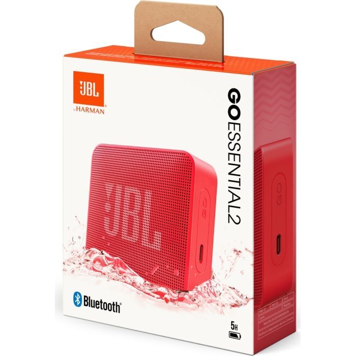 Акустическая система JBL Go Essential 2 Red (JBLGOES2REDEU) изображение 9
