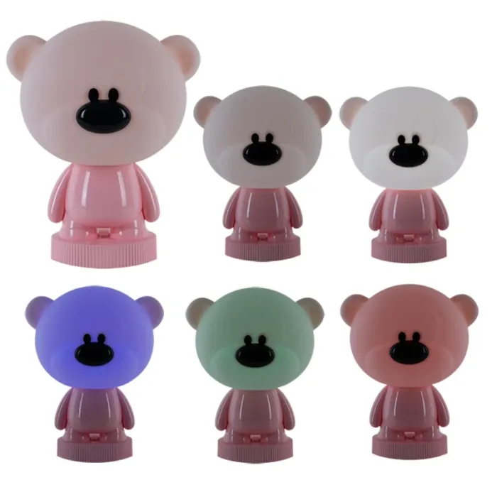 Ночник Kite Светильник LED с аккумулятором Bear, белый, белый (K24-490-2-1) изображение 4