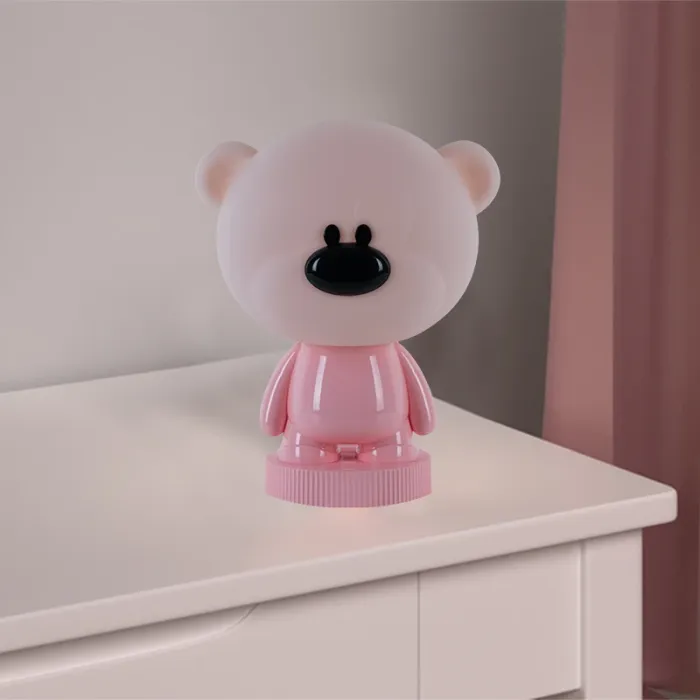 Ночник Kite Светильник LED с аккумулятором Bear, белый, белый (K24-490-2-1) изображение 5