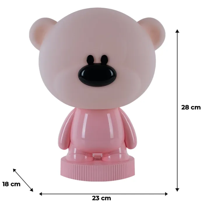 Ночник Kite Светильник LED с аккумулятором Bear, белый, белый (K24-490-2-1) изображение 6
