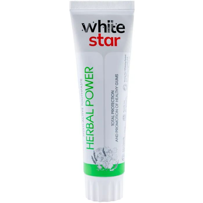 Зубная паста White Star Herbal Power 100 мл (3800237400317) изображение 4