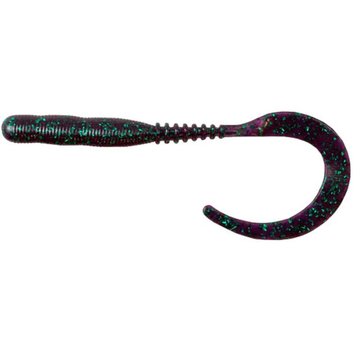 Силікон рибальський Reins Curly Curly 4" 012 Junebug (15 шт/уп.) (1552.00.35)